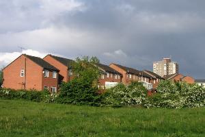 Houses on Jordanthorpe Green