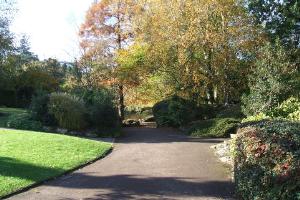 Photo 1 - Queens Park - looking from the start towards the lake.