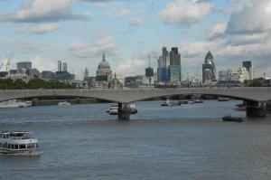 View from the Golden Jubilee Bridge