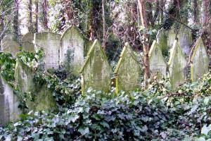 Tower Hamlets Cemetery Park - The Brothers gravestones
