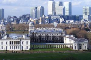 Greenwich Park - View looking North from viewpoint