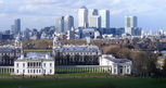Greenwich Park - View looking North from viewpoint