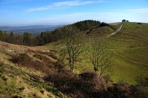 Pen Hill, from the East side of Beacon Hill