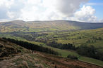 Edale Village from the Nab