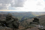 Edale Village from Kinder Scout