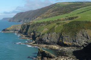 Ceredigion coast north of Llangranog