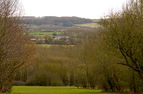 View to Wroughton from Toothill Park.