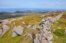 View over Great Orme from Tal y Fan