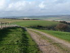 View from Swanborough Hill along SDW