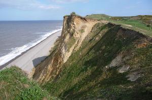 Cliffs west of Sheringham