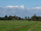 Cuckmere valley and Alfriston church