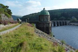 Foel Tower, Garreg-ddu viaduct and reservoir
