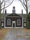 Geffrye museum chapel and clock. Meeting point