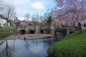 Clun and old bridge