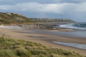 Port Eynon beach view