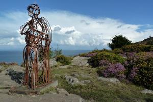 Iron Man on Llanbedrog headland