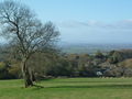 Above Hidcote Manor, Malvens in the distance