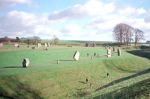 The stone circle at Avebury