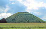 Silbury Hill, viewed from the start of the walk