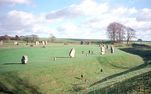 The stone circle at Avebury
