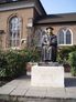 Statue of Sir Thomas More outside Chelsea Old Church