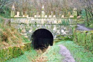 Portal of the canal tunnel at Sapperton