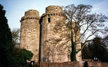 Nunney castle, built by Sir John de la Mare in 1373