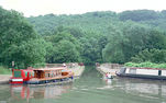 Dundas aqueduct, carrying the Kennet and Avon Canal over the River Avon
