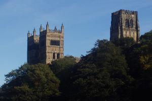 Durham Cathedral from Prebends Bridge