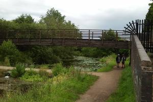 An old horse bridge on the canal near [7].
