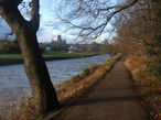 Cathedral fro Riverside path