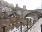 Castle, Cathedral, Framwellgate Bridge