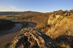 The Lancaut meander from Wintour
