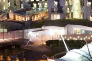 Our Dynamic Earth and The Scottish Parliament from Salisbury Crags