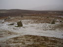 The stone circle above Penmaenmawr