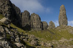 The Old Man, and shattered cliffs of the Storr