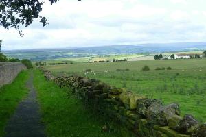 The Wear Valley from the A68