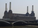 Battersea Power Station as seen from Chelsea Bridge