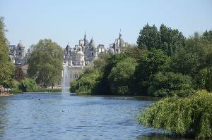 View from the bridge in St.James