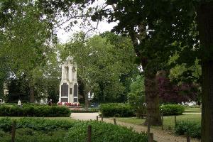 The war memorial in the far SE corner of Central Park