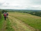 You will have good views (on a clear day) going downhill towards Cwmdwyfran.