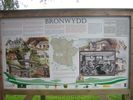 There is an interesting information panel about the area beside the car park.