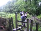 Take the stile leading off the road after the sheep wash.