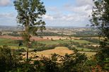 Looking north from Wenlock Edge