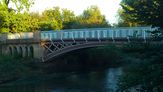 The cast iron bridge over the Avon