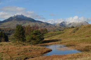 Above Kelly Hall Tarn