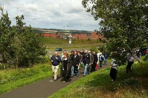 Walking through Consett