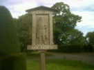 saxlingham village sign
