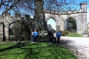 Bishop Auckland Castle gates