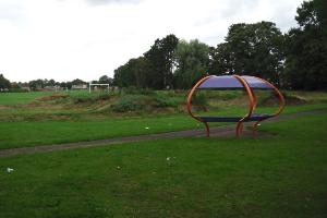 Extension Walk - playing field and 